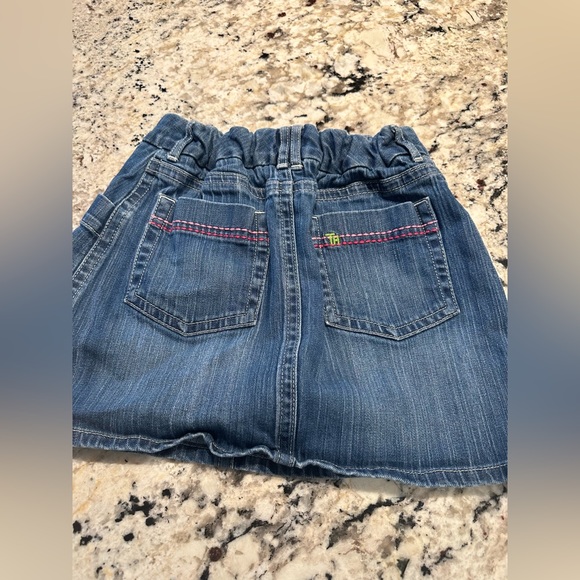 Tommy Hilfiger Girls Denim Skirt - Picture 2 of 3